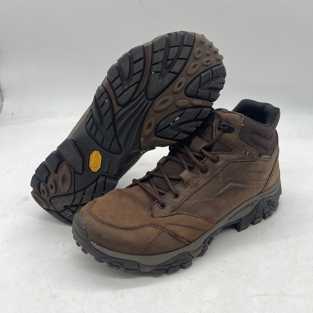 Merrell Moab Adventure Mid WP Leather Hiking Boots Mens Size 10 W J91819W